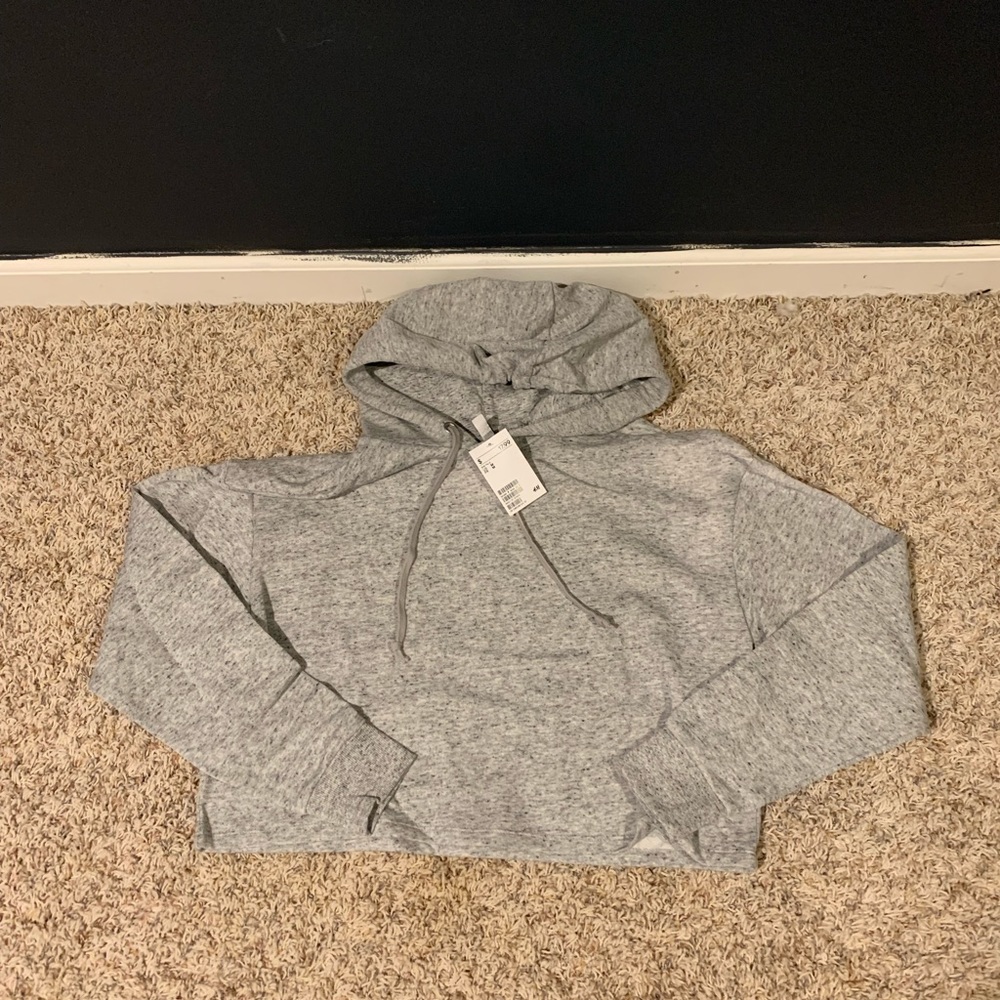 H&M cropped hoodie